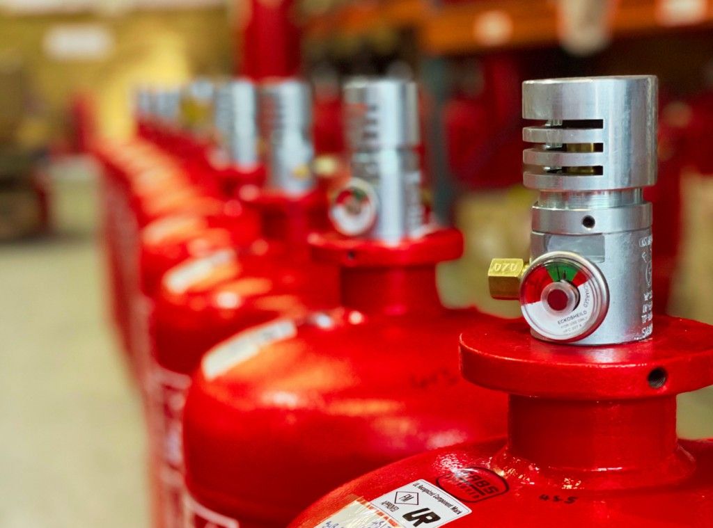 Fire Suppression System for Transformer Room