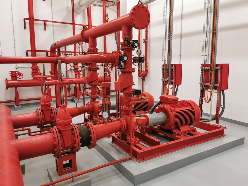 Desain sistem fire pump (Sumber: American Fire Systems Inc.)