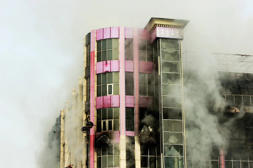 kesalahan desain fire protection